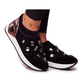 SEA Women's Sport Shoes With Crystals Black Todo SEA Women's Sport Shoes With Crystals Black Todo
