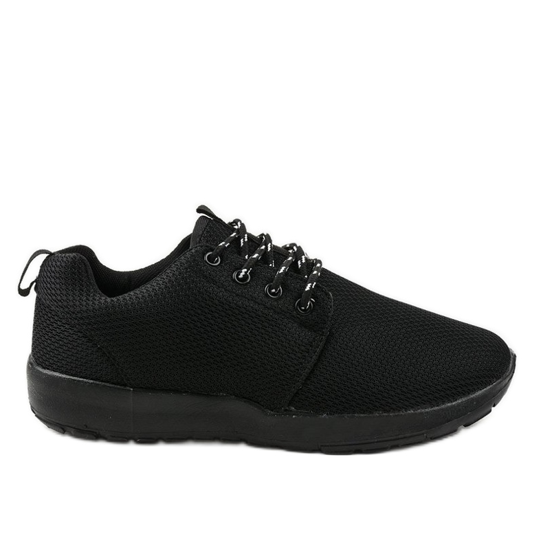Black men's sports shoes MN15-2 Black men's sports shoes MN15-2