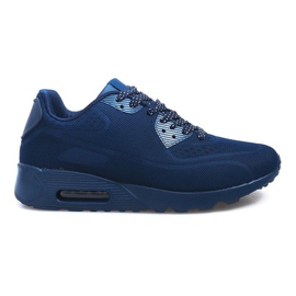 Men's navy blue sports shoes 5586-2 Men's navy blue sports shoes 5586-2