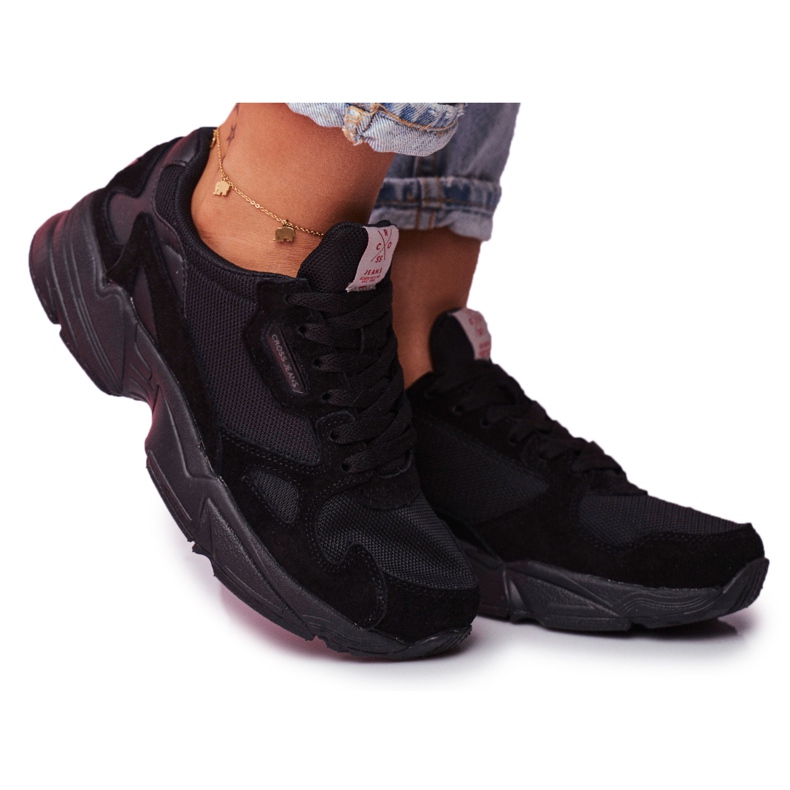 Women's Sport Shoes Cross Jeans Black FF2R4138C Women's Sport Shoes Cross Jeans Black FF2R4138C