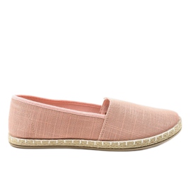 Pink Y20-18 slip-on espadrilles