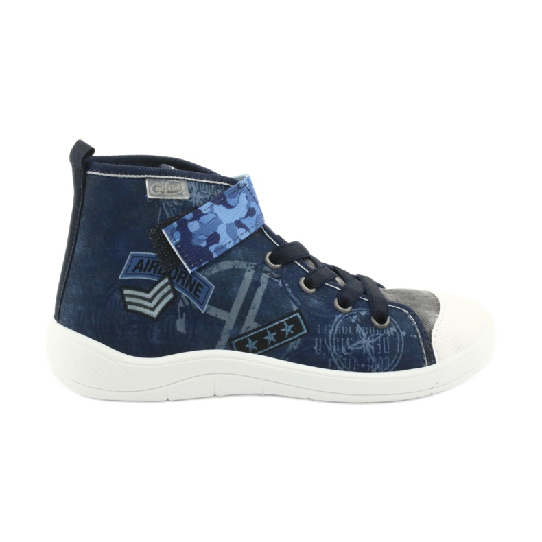 Befado children's shoes 268Y071 navy blue blue multicolored