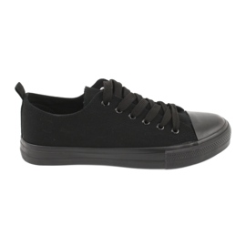 American Club Women's sneakers tied LH17/22 black