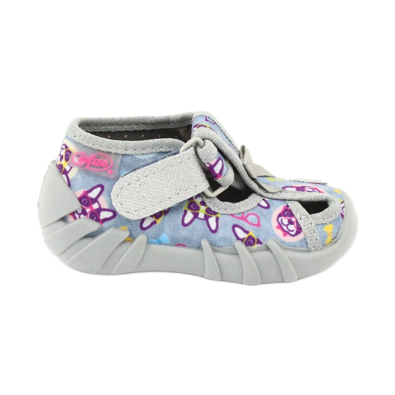 Befado children's shoes 190P093 grey multicolored