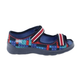 Befado children's shoes 969X153 red navy blue blue