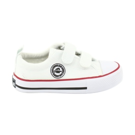 American Club White American LH41 Velcro Sneakers