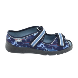 Befado children's shoes 969Y156 navy blue blue Befado children's shoes 969Y156 navy blue blue