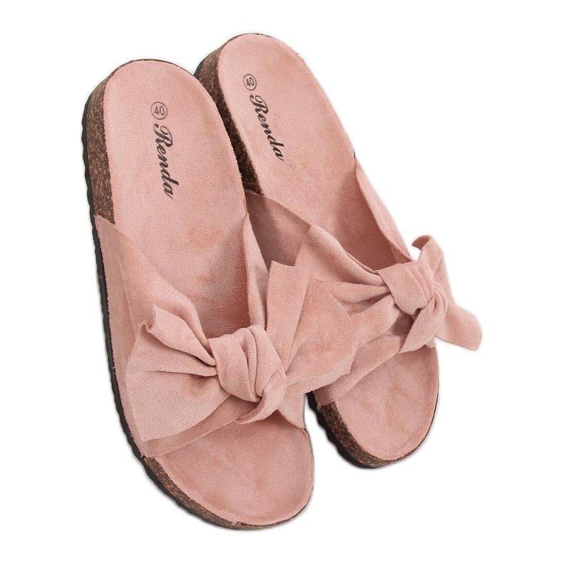 Pink 10-218 Pink cork soles