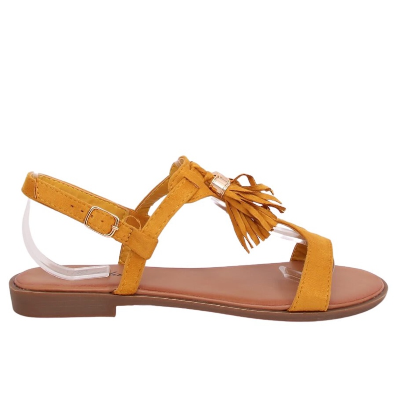 Women's honey sandals 222-30 Yellow