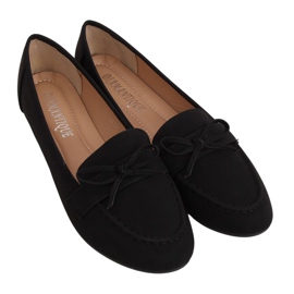 Black women's loafers 98-30 Black
