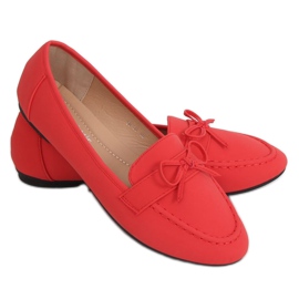 Women's loafers red 98-30 Red