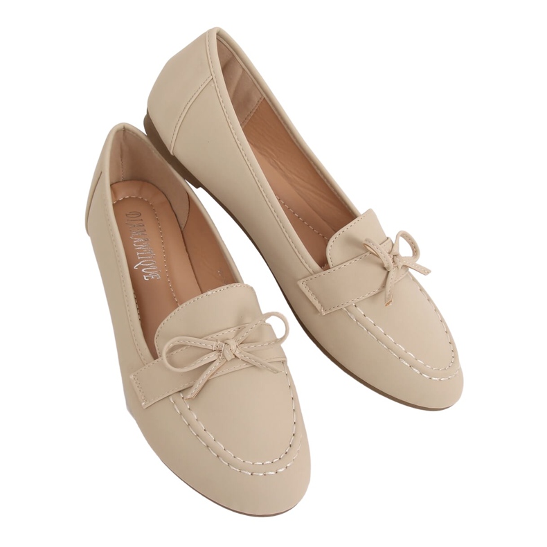 Women's beige loafers 98-30 Beige Women's beige loafers 98-30 Beige