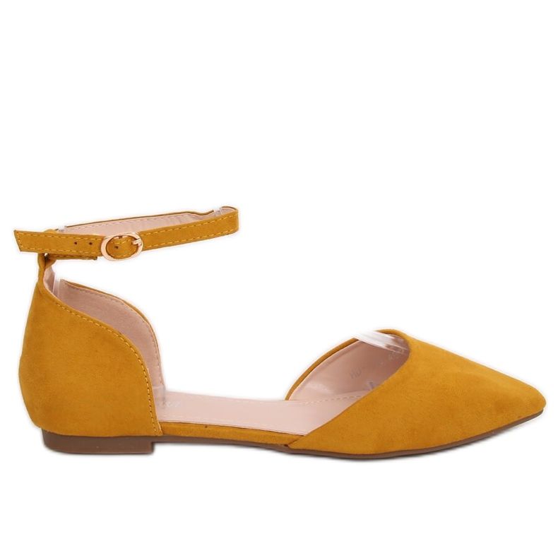 HD-100 Yellow honey cut ballerinas HD-100 Yellow honey cut ballerinas