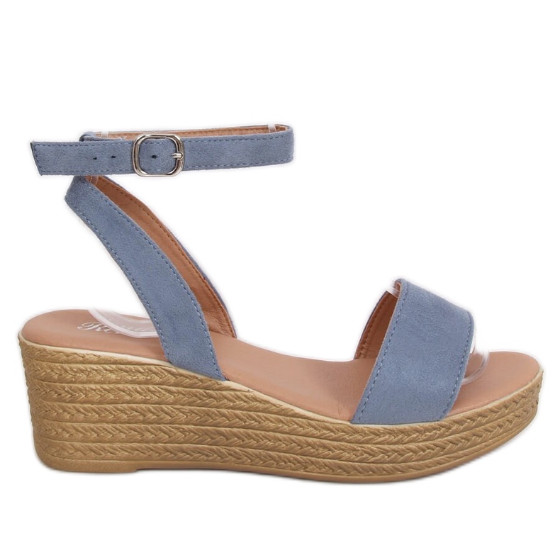 Blue wedge sandals 019-18 Blue Blue wedge sandals 019-18 Blue