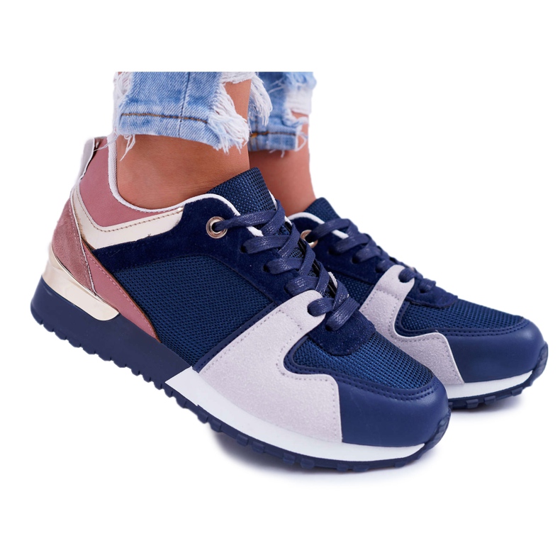 FRJ Women's Sport Shoes Navy Blue Merido FRJ Women's Sport Shoes Navy Blue Merido