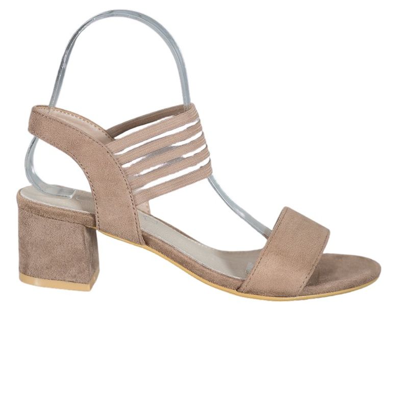 Filippo Slip-on Sandals On A Post brown