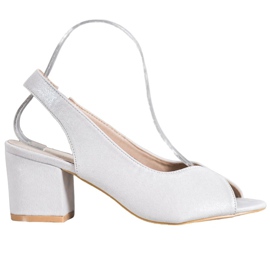 Filippo Casual high heeled sandals grey