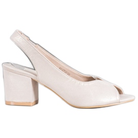 Filippo Casual high heeled sandals golden Filippo Casual high heeled sandals golden