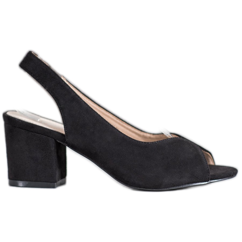 Filippo Casual high heeled sandals black