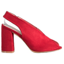 Filippo Slip-on Sandals On A Bar red Filippo Slip-on Sandals On A Bar red