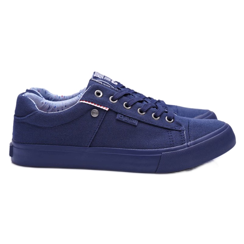 Men's Sneakers Big Star Navy Blue AA174094