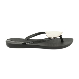 Black MAXI FASHION Ipanema 82120 flip-flops grey