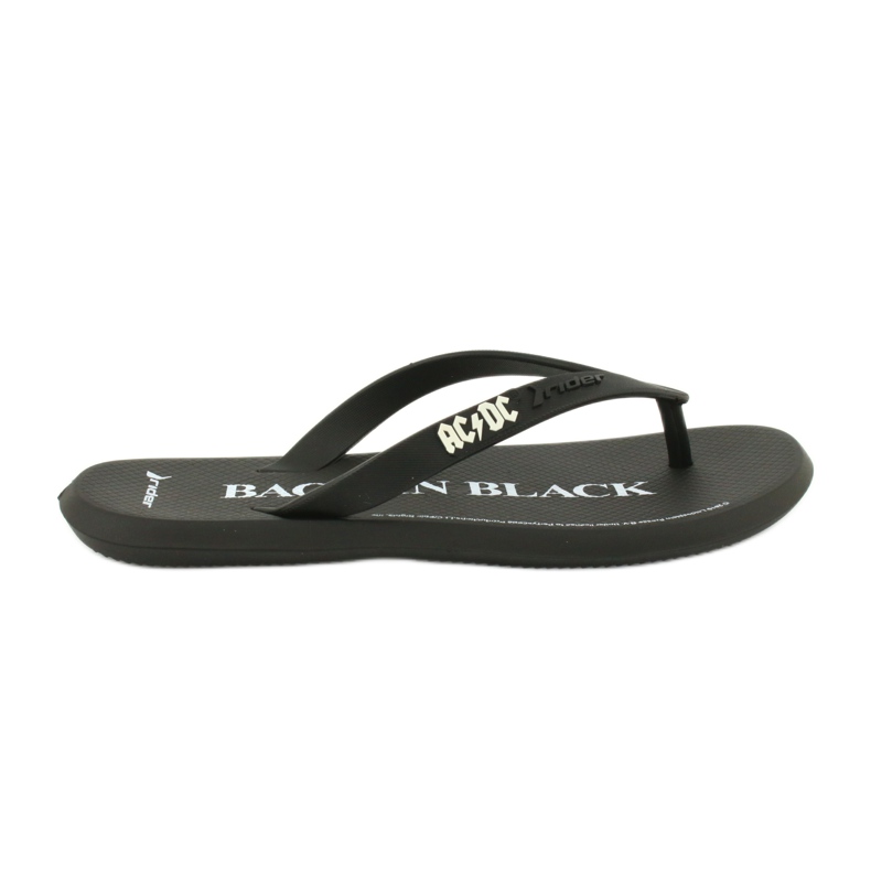 RIDER 82799 AC / DC flip-flops THONG AD men BRAZIL white black