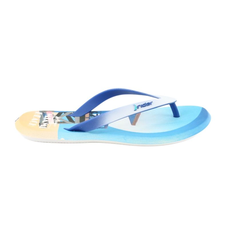 Rider Energy 10719 men's flip-flops white blue Rider Energy 10719 men's flip-flops white blue