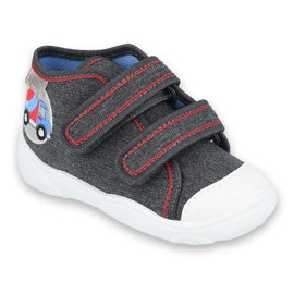 Befado orange children's shoes 212P062 grey