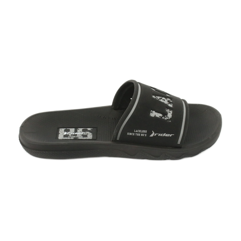 Rider Montreal kids 82738 recreational boys flip flops black