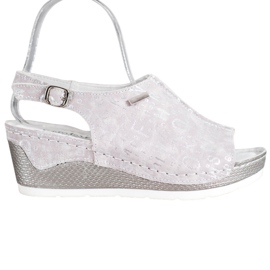 Filippo Leather Clad Sandals grey Filippo Leather Clad Sandals grey