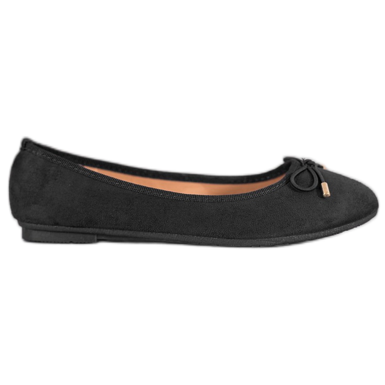 Clowse Suede ballerinas black