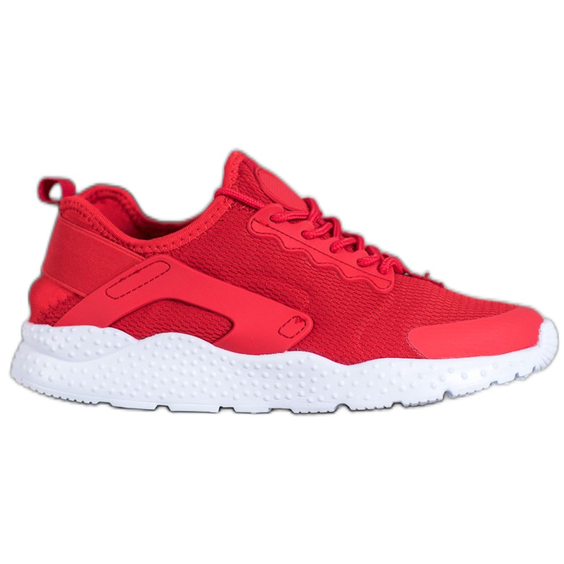 SHELOVET Textile Red Sneakers