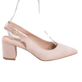 Seastar Pumps With A Discovered Heel beige Seastar Pumps With A Discovered Heel beige