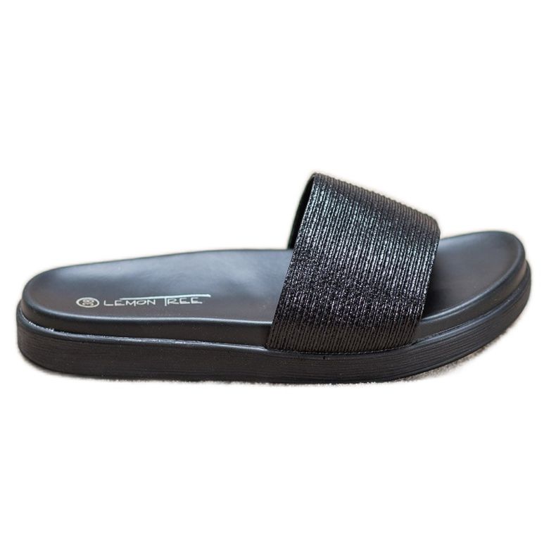 SHELOVET Classic Black Slippers