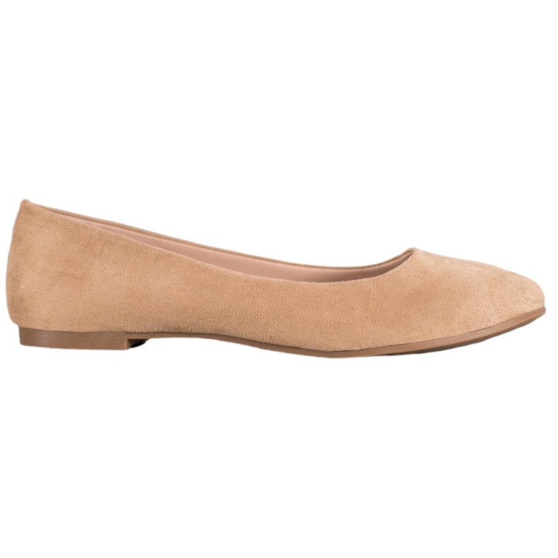 Best Shoes Suede ballerinas brown