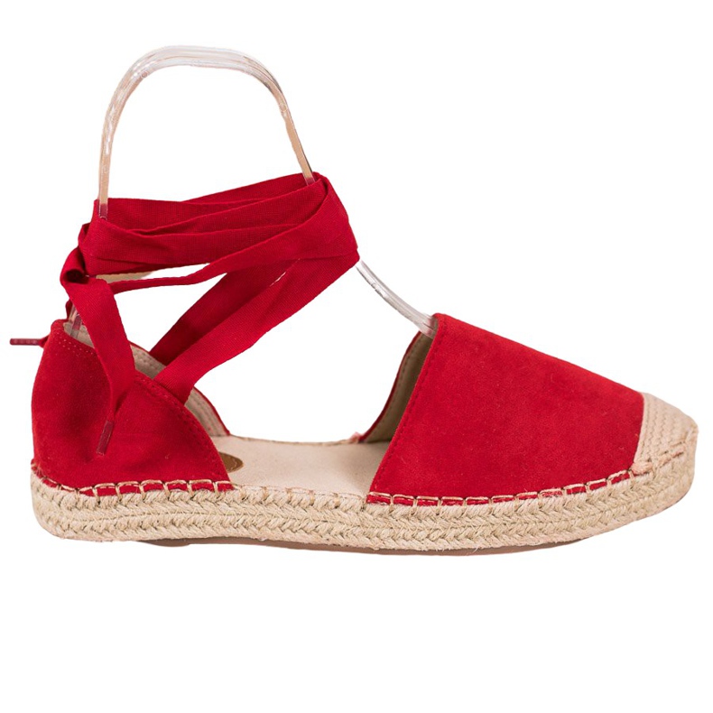 Seastar Tied Red Espadrilles