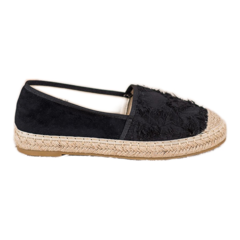 Seastar Suede Espadrilles black