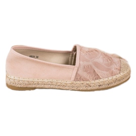 Seastar Suede Espadrilles pink