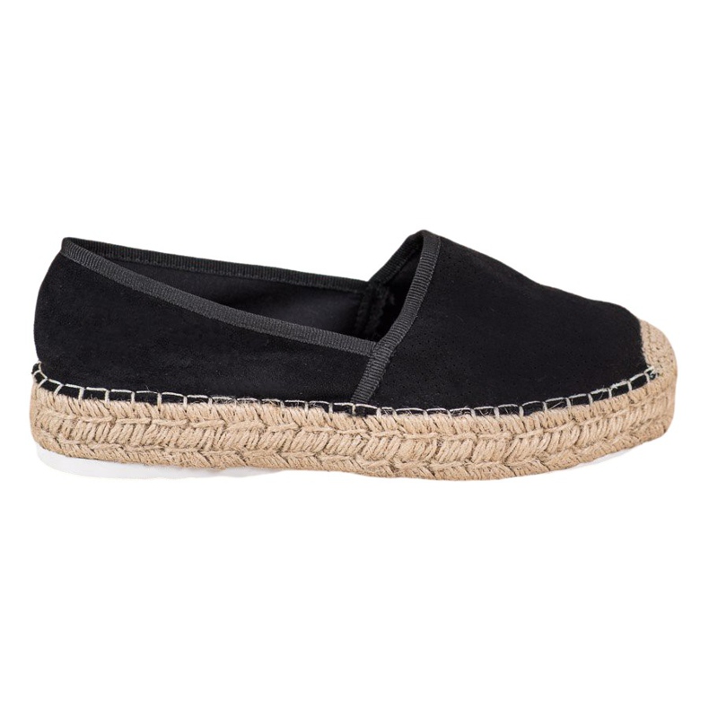 Seastar Openwork Espadrilles With Suede black