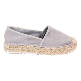Seastar Gray Suede Espadrilles grey Seastar Gray Suede Espadrilles grey