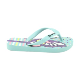 Flip-flops butterfly Ipanema Temas KIDS 82773 purple green