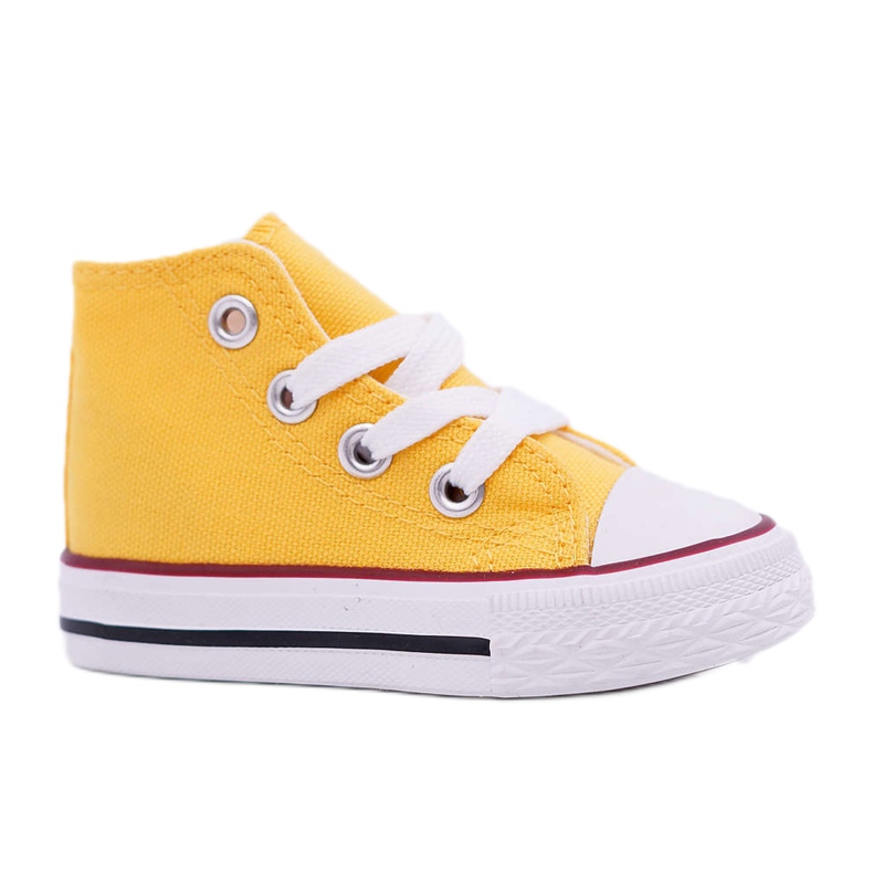 Classic high -yellow children's sneakers Classic high -yellow children's sneakers