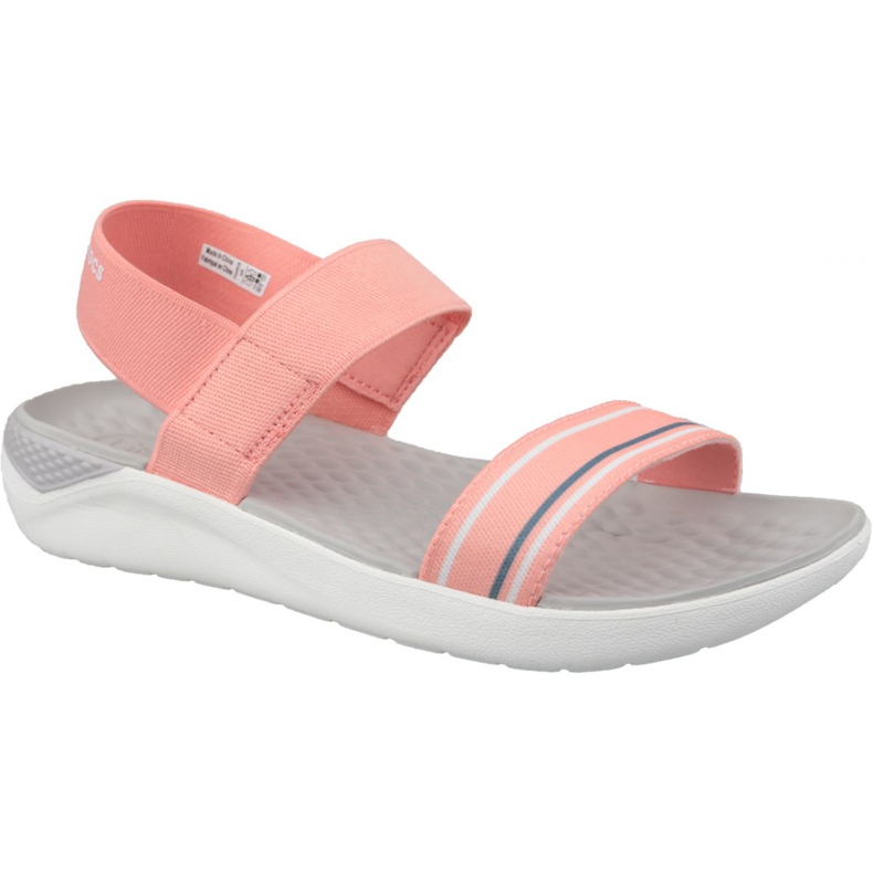 Crocs LiteRide Sandal W 205106-6KP orange sandals pink