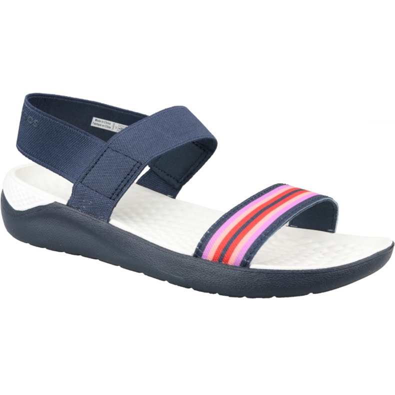 Crocs LiteRide Sandal W 205106-97W navy blue sandals pink