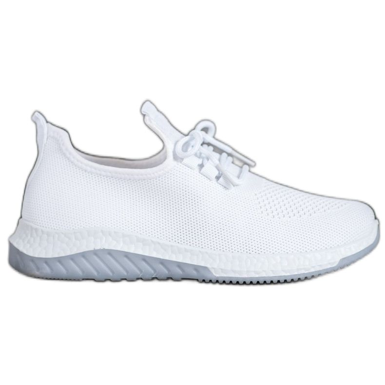 SHELOVET Openwork Sport Shoes white SHELOVET Openwork Sport Shoes white