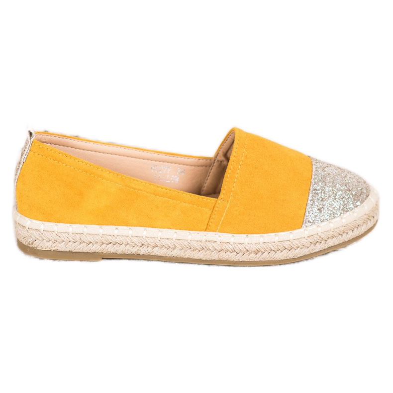 Seastar Espadrilles With Glitter yellow