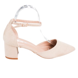 SHELOVET Classic Pumps With Buckle brown SHELOVET Classic Pumps With Buckle brown