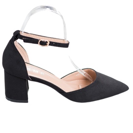 SHELOVET Classic Pumps With Buckle black