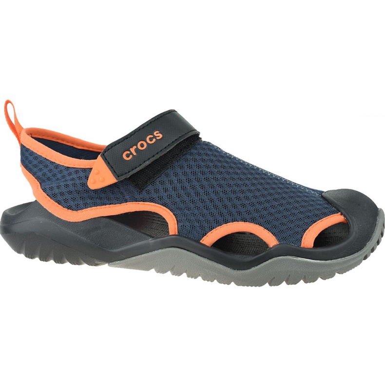 Crocs M Swiftwater Mesh Deck Sandal M 205289-4V9 navy blue